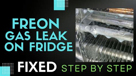 does a freon leak smell|Refrigerant Leak Smell: The Silent Intruder in Your。